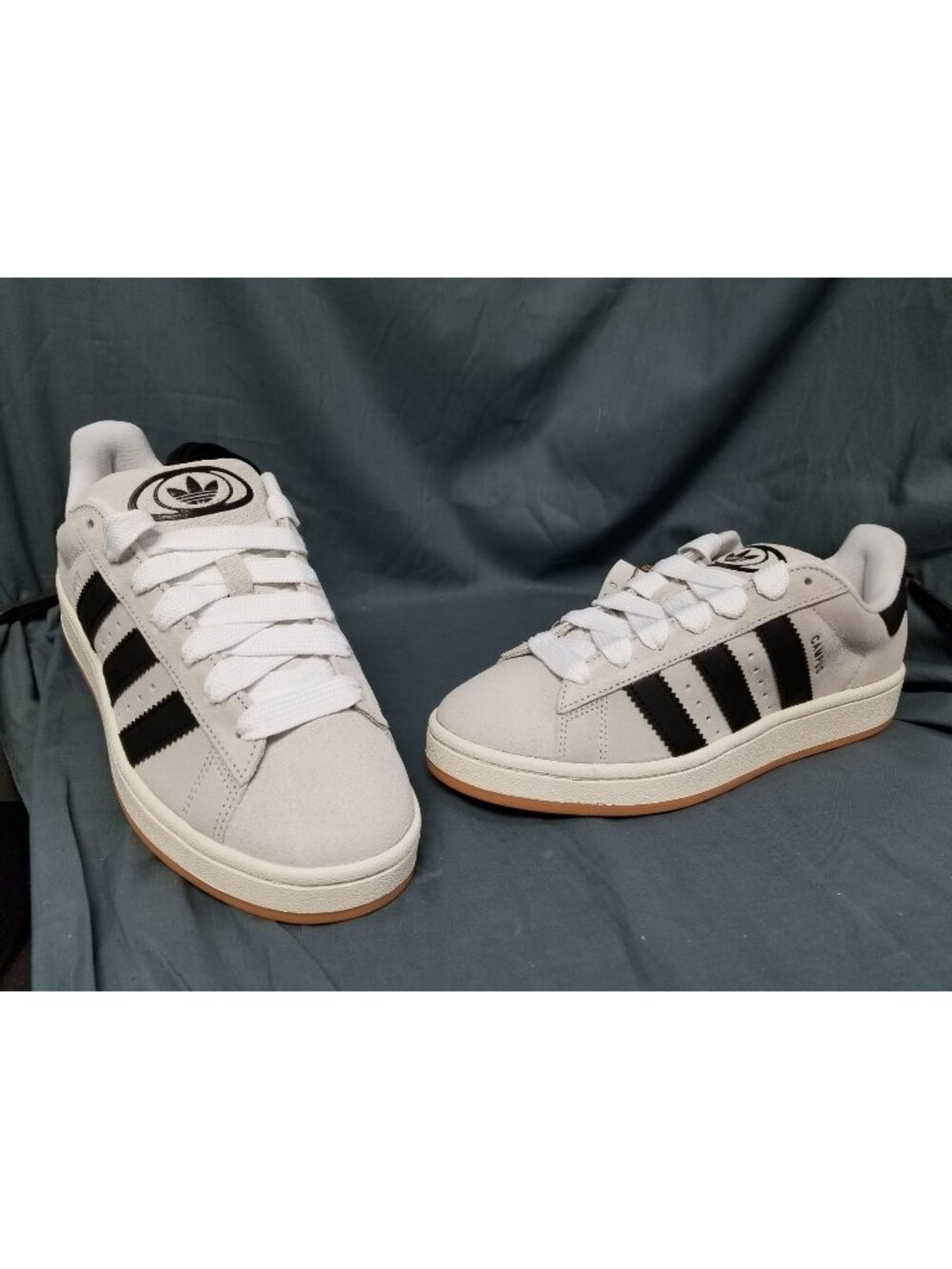 Adidas Campus 00s Crystal White Core Black GY0042 Women's Size 10 NEW NO BOX!